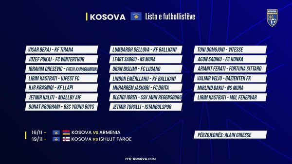 Ilir Krasniqi nga Llapi ftohet përsëri tek Kombëtarja e Kosovës