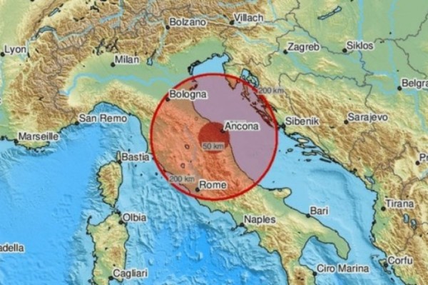 Tërmeti i fortë me magnitudë 5.7 ballë “shkund” Italinë