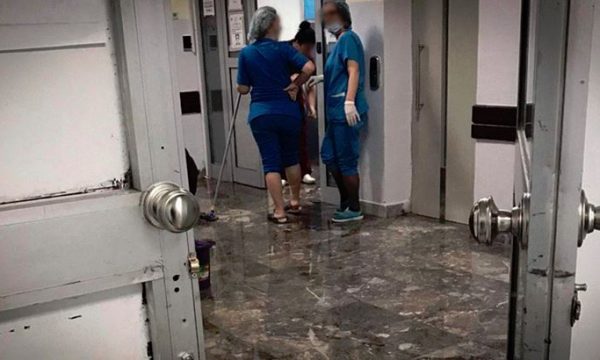 Klinika Oftalmologjike dhe e Kirurgjisë “vërshohet” nga uji, ndërpriten shërbimet për pacientë