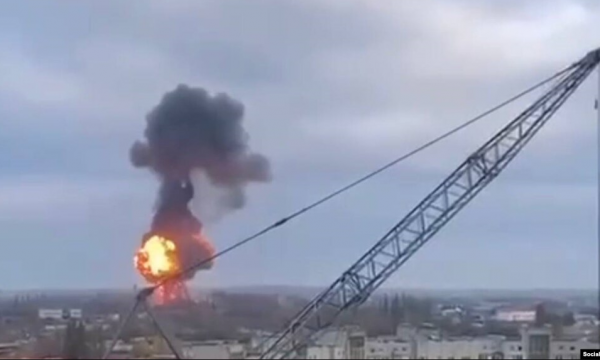 Kievi sulmohet me raketa