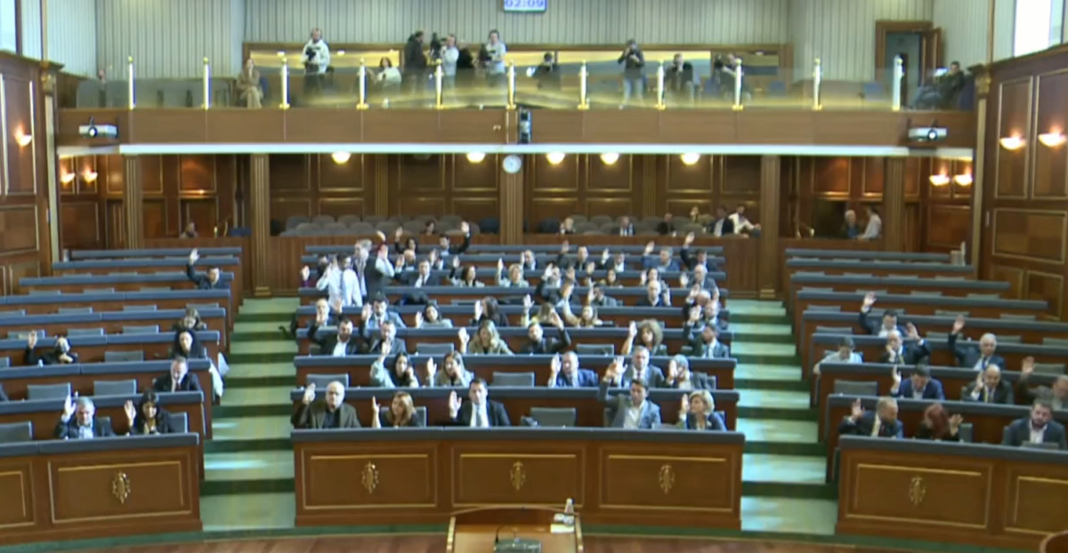 Me shtimin e një pike për FSK-në në rend dite, nisë seance plenare