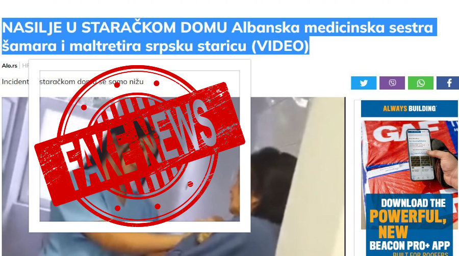 Marrëzia s’ka fund| Mediat e Vuçiqit, nënën e dëshmorit të UÇK-së, e bëjnë serbe