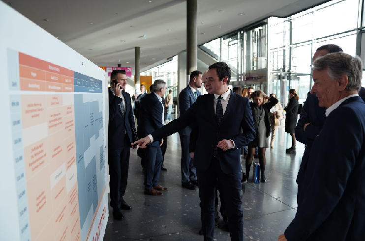 Kurti nga Gjermania: Qeverisja e mirë, sundimi i ligjit dhe rritja ekonomike prioritete të dëshmuara të Qeverisë!