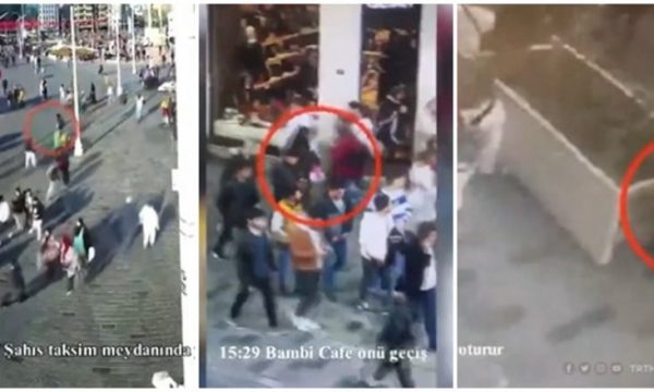 Dalin pamjet e të dyshuarës për sulmin në Stamboll, momenti kur vendosi bombën