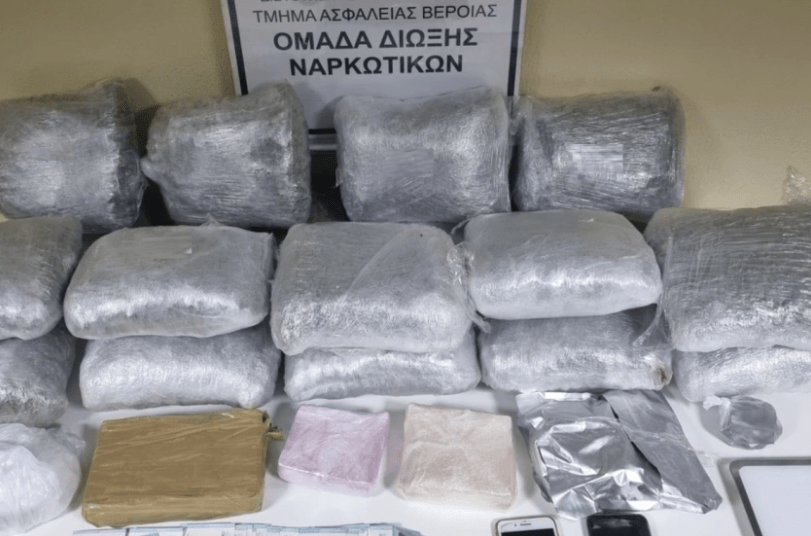 Arrestohet një shqiptar në Greqi, u kap me drogë me vlerë 300 mijë euro