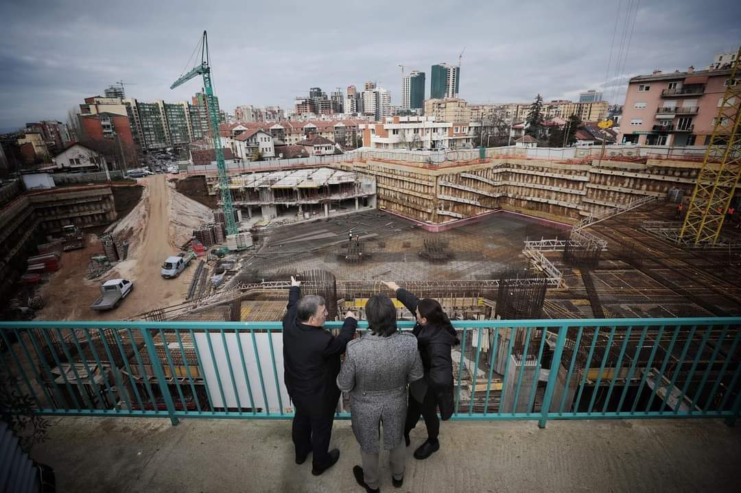 Rama,Tërnava dhe Maloku inspektojnë punimet e Xhamisë Qendrore