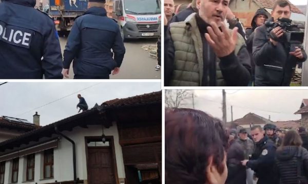 Operacioni në Hoqë: Dogana has në rezistencë, një serb kërcënon se do të hidhet nga çatia nëse i konfiskohet alkooli
