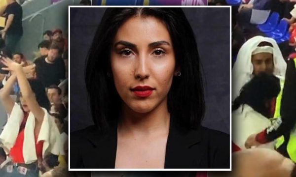 Bëri shqiponjën me duar në stadiumi, flet tifozja shqiptare: U ankuan te sigurimi