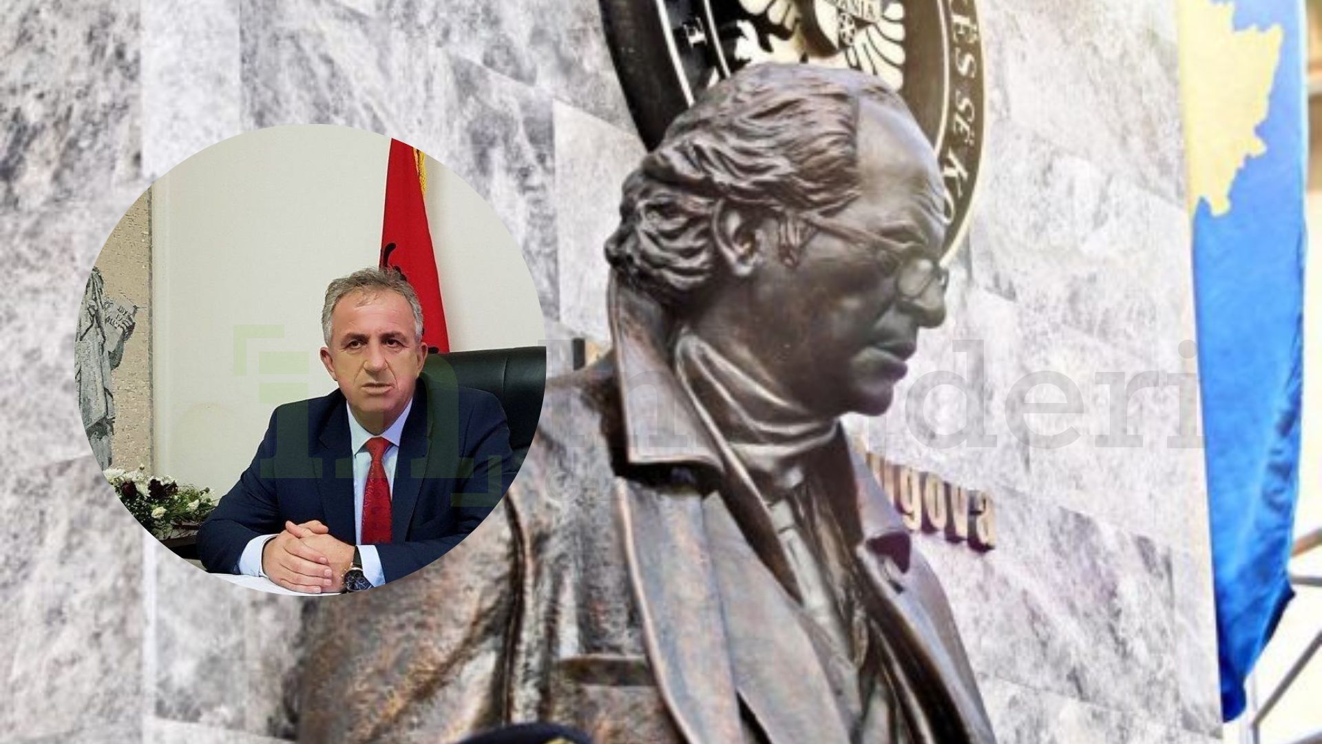 LDK: Asamblistët e AAK-së e PDK-së kundër vendosjes së shtatores së presidentit Rugova në Suharekë