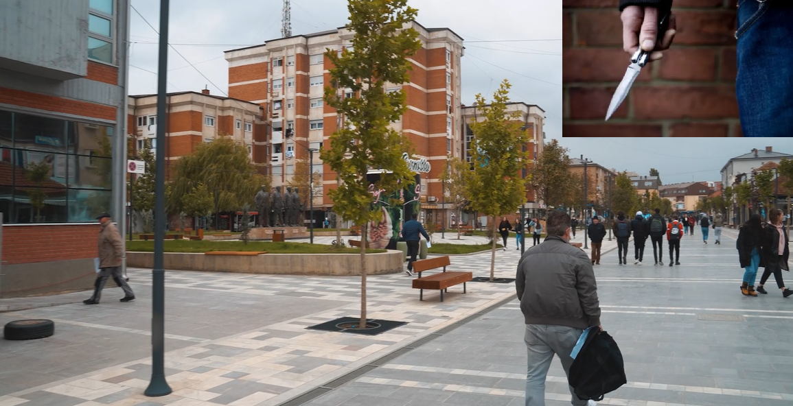 Podujevë: Arrestohet një person dhe i konfiskohet një thikë