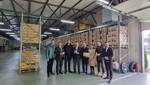 Agim Shahini me bashkëpunëtor sot vizituan Fabrikën prodhuese ANANAS Impex në Podujevë