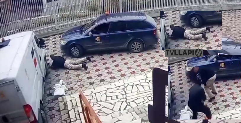 Momenti i tentim grabitjes në veri të Kosovës (Video)