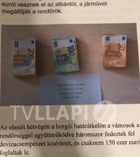 Nuk i deklaroi paratë, bashkëatdhetarit nga Podujeva i konfiskohen kaq para në Hungari