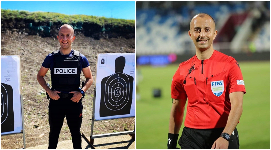 Gjyqtar i FIFA-s dhe polic i Kosovës – dy profesione në një emër, Granit Hyseni