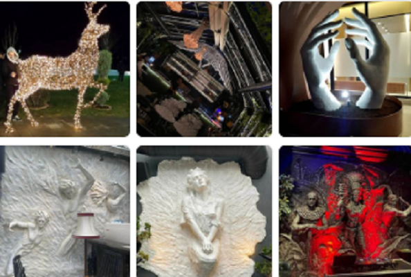 Skulpturat e veçanta të artistit llapjan