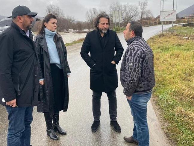 Përparim Rama viziton Barilevën pas vërshimeve nga lumi Llap