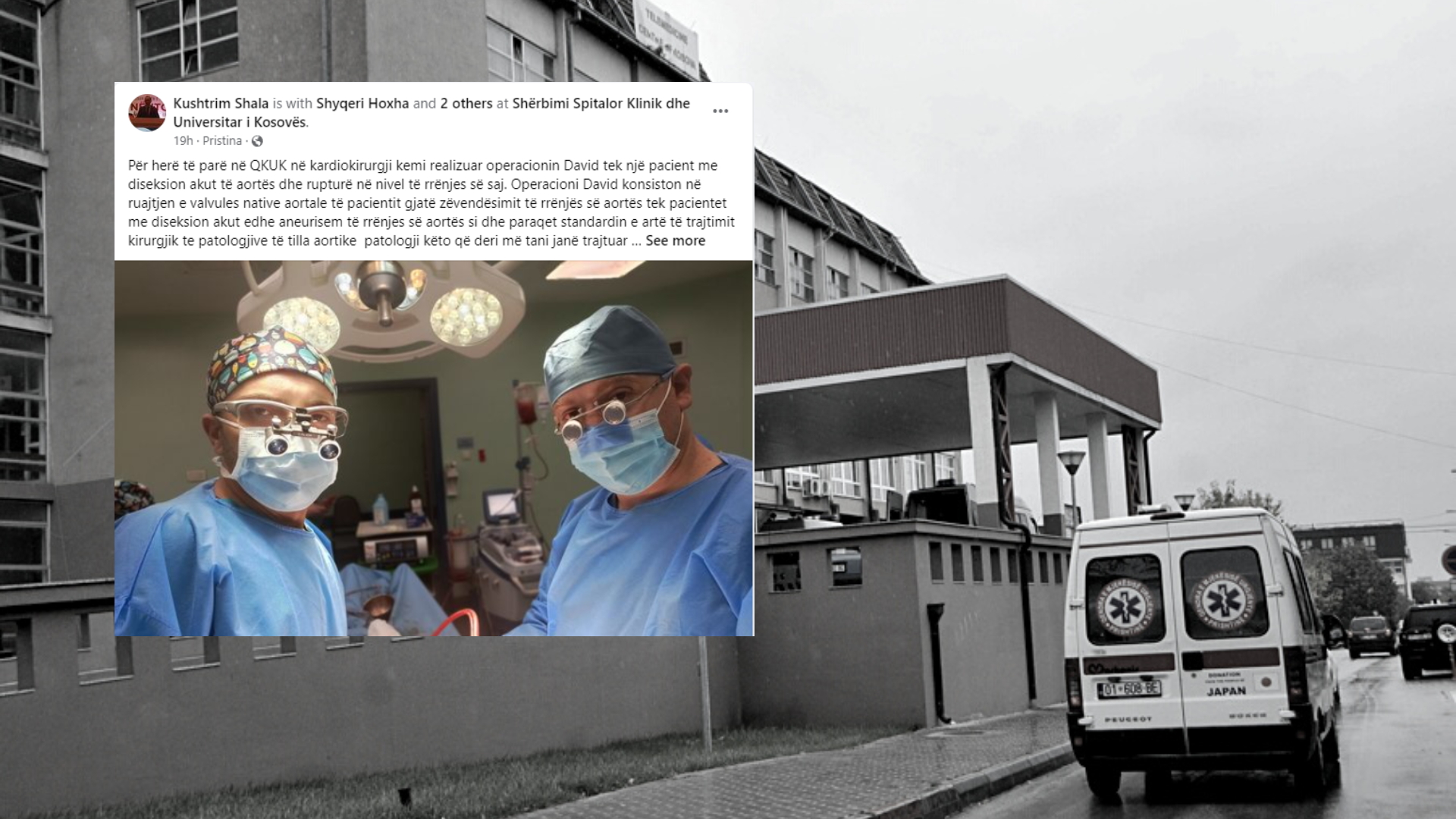 E shpërndanë si sukses: Vdes pacienti disa orë pas operacionit në Kardiokirurgji tek i cili u krye intervenimi i rrallë