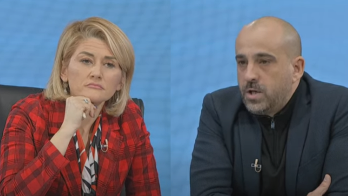 “Keni me shku në shpi”, përplasje në studio mes Kabashit dhe Kusari-Lilës