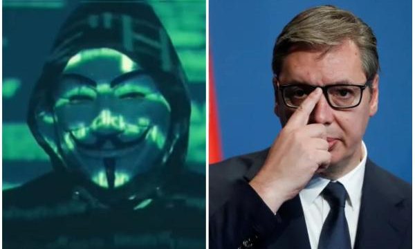 “Anonymous” me mesazh të ri për Vuçiq: Hej, kukull e Putinit, ku je?
