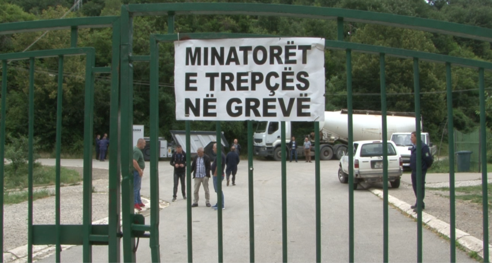 Minatorët e Trepçës në grevë