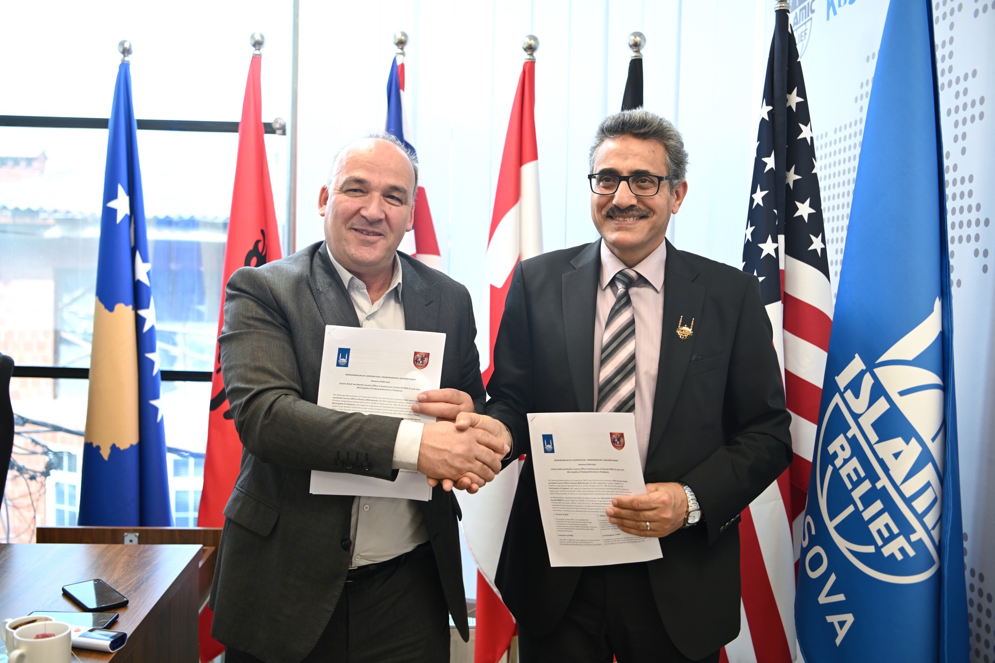 Komuna e Podujevës nënshkruan marrëveshje bashkëpunimi me “Islamic Relief Kosova”