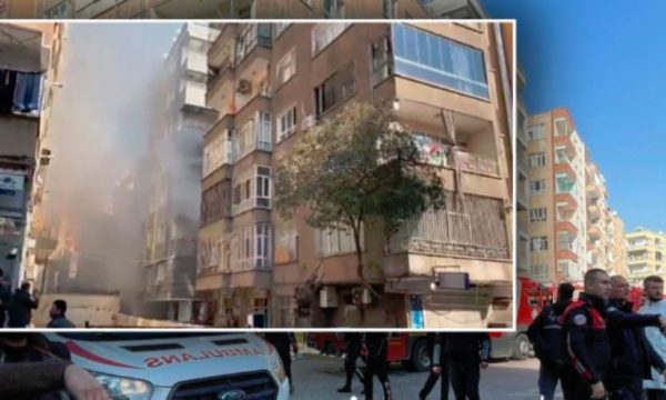 Dy të vdekur dhe tetë të plagosur nga shpërthimi i gazit në një apartament në Turqi