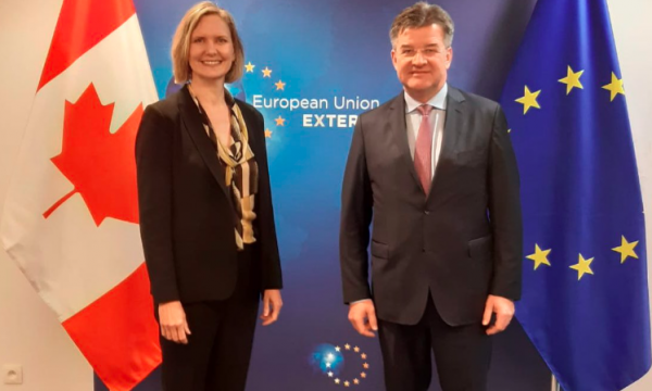 Lajçak i raporton edhe Kanadasë për dialogun Kosovë-Serbi