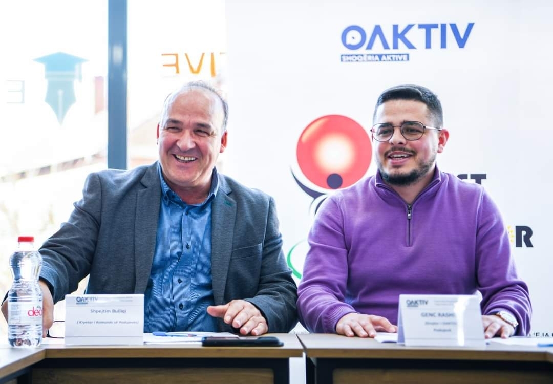 Kryetari Bulliqi takon përfaqësuesit e organizatës, “Oaktiv”,