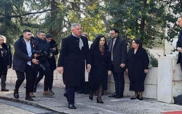 Osmani pritet nga presidenti malazez Gjukanoviq