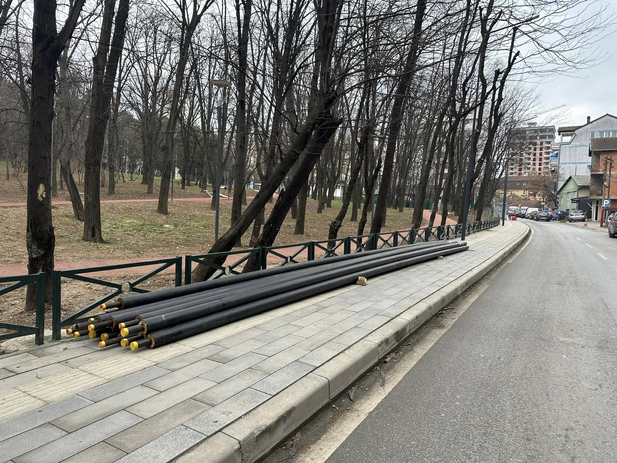 Po zgjerohet Termokosi, punimet vazhdojnë te Parku i Qytetit