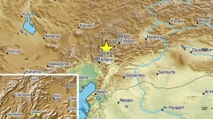 Tjetër lëkundje e fortë toke në Turqi