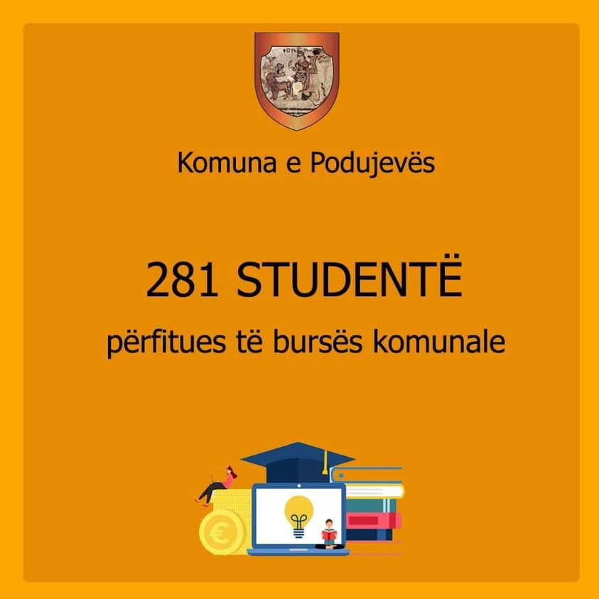 Komuna e Podujevës publikoi listën e studentëve përfitues të bursës