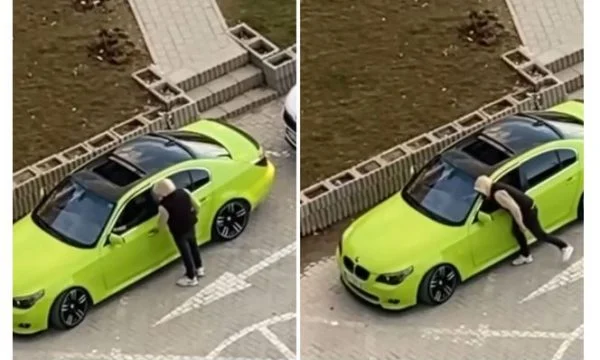 Shoferi i BMW-së që u ndalua sot nga Policia i ka 225 gjoba, i sekuestrohet vetura