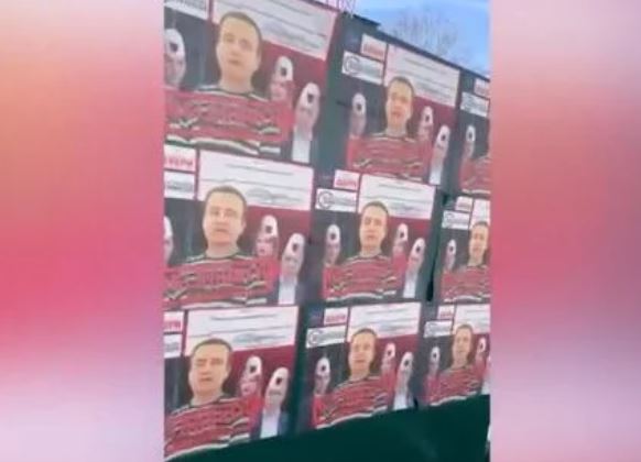 Në Beograd vendosen pllakate me fotografinë e Kurtit