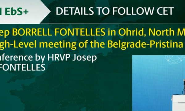 Borell pritet ta shpallë rezultatin e takimit Kurti -Vuçiq