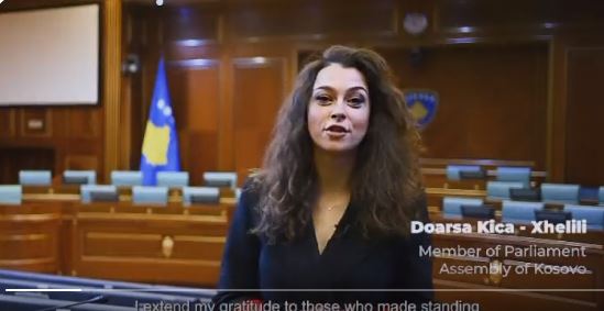 NDI shpërndan fjalimin e deputetes Kica-Xhelili për Samitin e dytë për Demokracinë