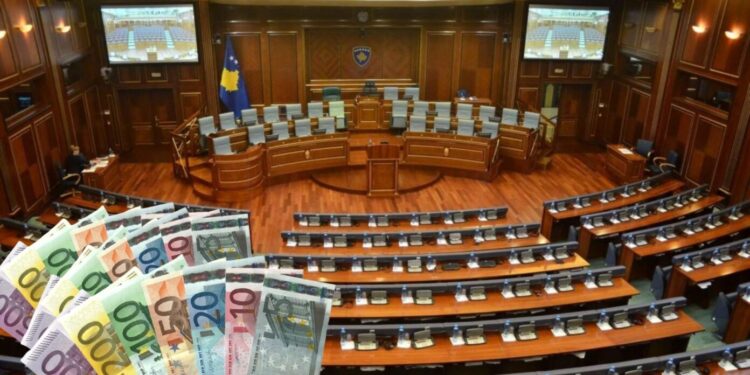 Deputetët nuk e ndalin luksin,për tre muaj i “gëlltiten” mbi 42 mijë euro