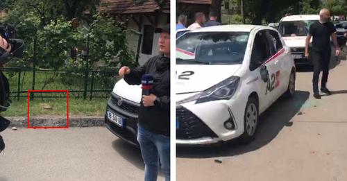 Sulmohen sërish gazetarët në veri, huliganët demolojnë veturat e mediave