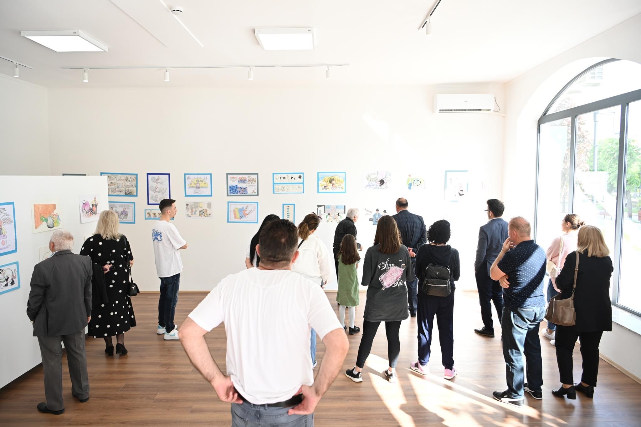 Hapet eksozita e profesorit Nefi Rexhepi në Galerinë e Arteve në Podujevë