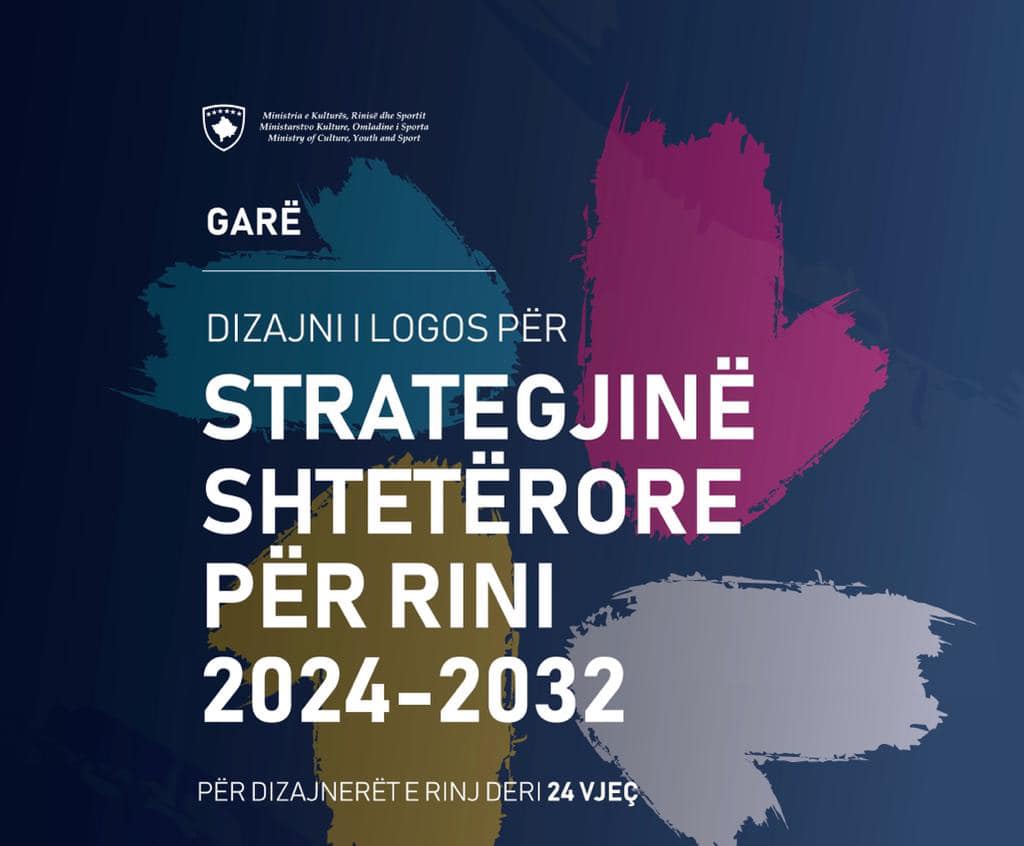 MKRS shpall të hapur garën për dizajnimin e logos së Strategjisë Shtetërore për Rini 2024-2032