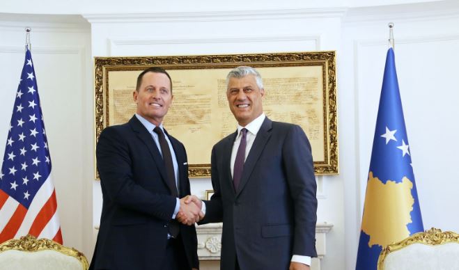 “Thaçi duhet të lirohet urgjentisht”, Grenell: Evropianët po bëjnë një punë të pisët