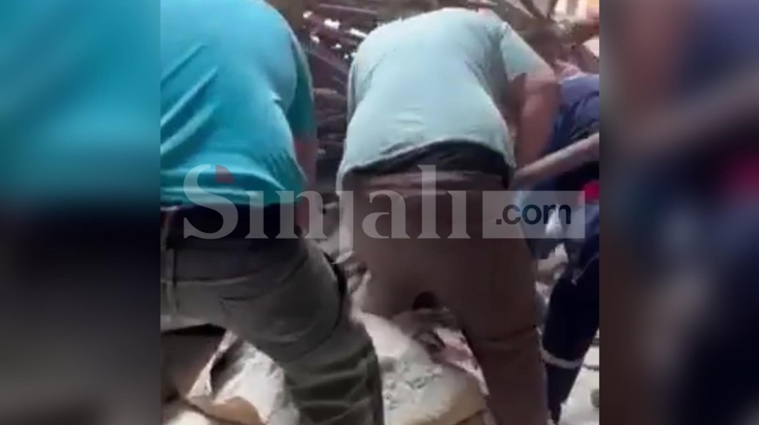 Momenti kur e zënë skelet punëtorin te kompleksi ‘Cima Construction’ në Ferizaj (VIDEO)
