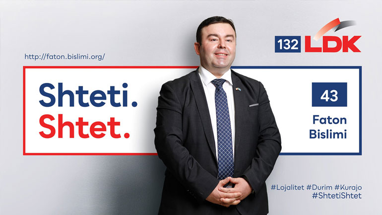 Faton Bislimi jep dorëheqje nga kryesia e LDK-së