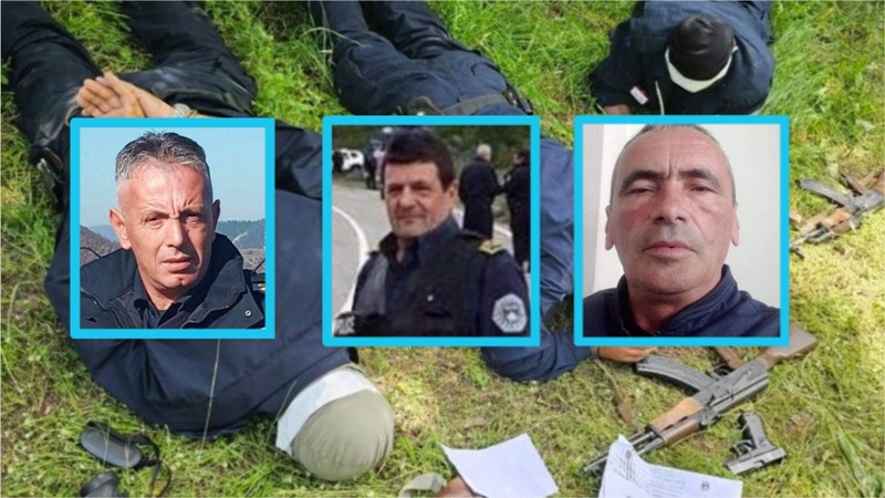 Publikohen pamje nga vendi ku hëngrën bukën dje tre policët kosovarë të kidnapuar nga Serbia