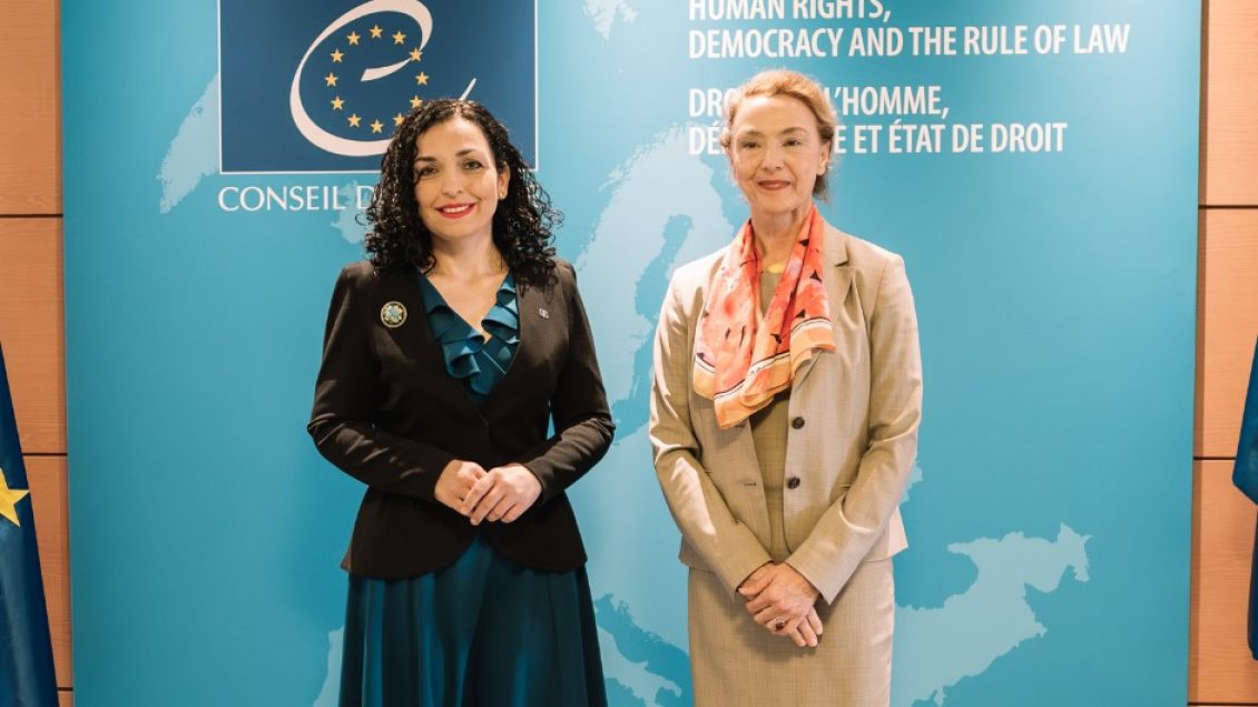 Osmani: Anëtarësimi i Kosovës në KiE, për një Evropë më të bashkuar e demokratike