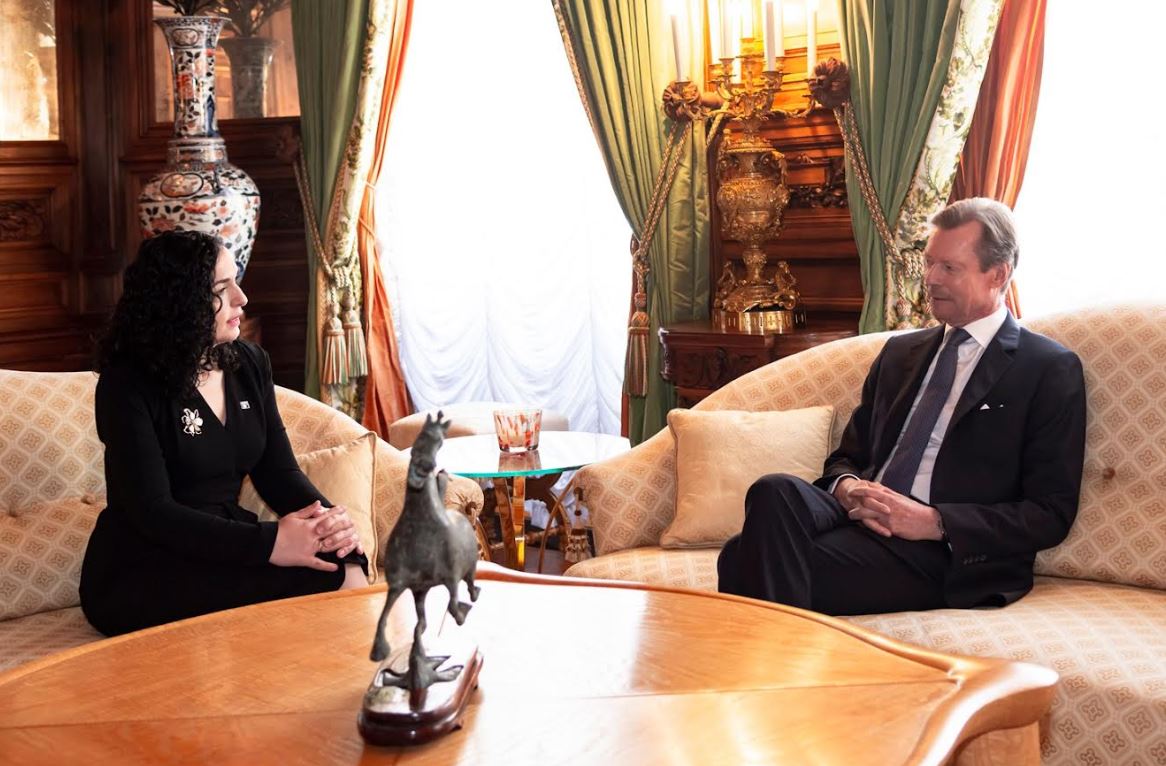 Osmani takoi Dukën e Madh të Lukseburgut, folën për zhvillimet e fundit politike dhe të sigurisë në Kosovë