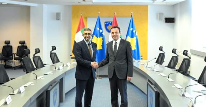 Kurti bisedon me Sheikh Abdullah bin Zayed, Emiratet do ndërtojnë një spital për fëmijë me vlerë 25 milionë dollarë