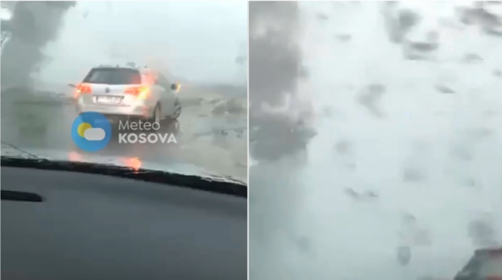 Pamje ‘apokaliptike’: Furtuna e fuqishme ‘fluturon gjithçka’ që i del para në Rahovec