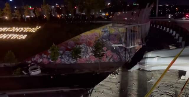 Një aksident i rëndë trafiku ka ndodhur në hyrje të Prishtinës