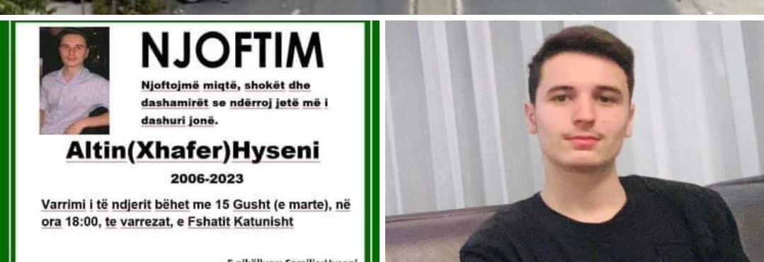Kryetari Bulliqi: Shumë i dhimshëm lajmi për ndarjen nga jeta në mënyrë tragjike e të riut, Altin Hyseni nga fshati Katunishtë